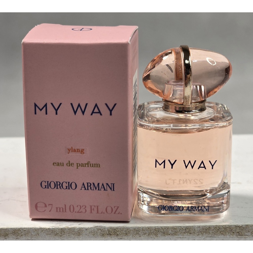 Giorgio Armani My Way YLANG Eau de Parfum MINI Splash Dabber .23oz, 7mL NIB